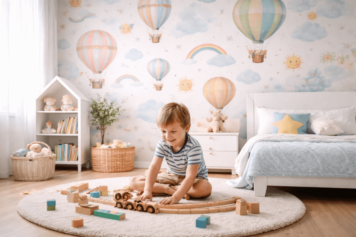 kako izabrati tapete za deciju sobu