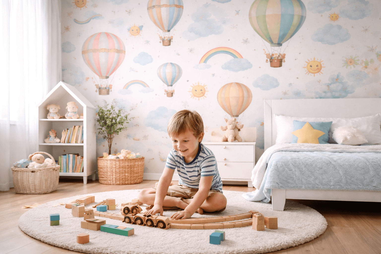 kako izabrati tapete za deciju sobu