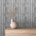 Svetlo sivo rustično drvo tapeta