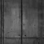 Tamni panelni industrijski beton tapeta - Slika 2